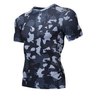 Camouflage Compression Sport T-shirt