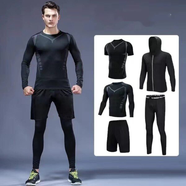 Winter Training Tight Fast Dry Night Morning Running Spring And Fall Fitness Clothes