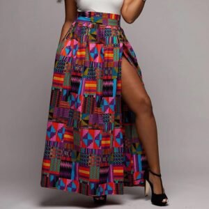 New Cross Border European And American Skirt Printed Skirt African Women's Wea