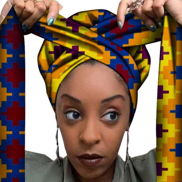 Accessoires pour cheveux imprimés africains