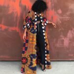 African ethnic style ladies jacket trench coat