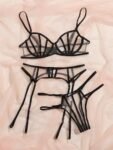 Sexy fashion Gather Three-Piece Set