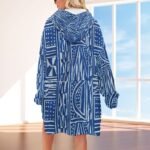 Women's Adult Hooded Blanket Shirt