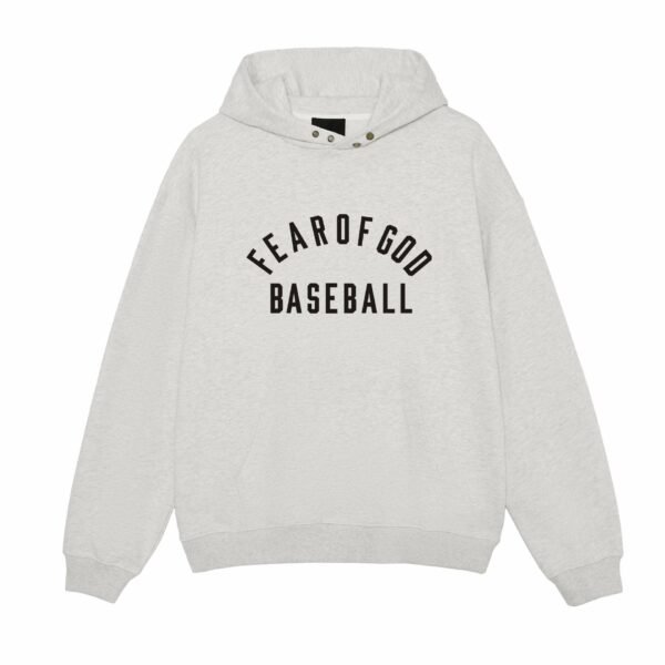 FOG Season 7 Main Line BASEBALL Letter Hoodie