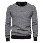 Knitted Round Neck Pullover