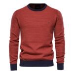 Knitted Round Neck Pullover