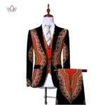 Blazers 3 Piece Retro Suit Gentleman African Clothing