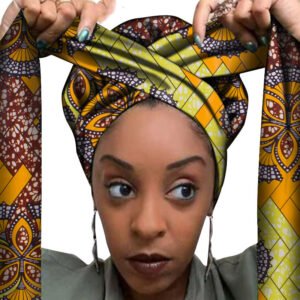 Accessoires pour cheveux imprimés africains