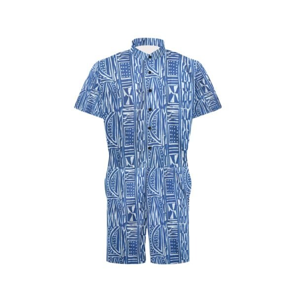 Men's Short Sleeve Jumpsuit (Sets 16)