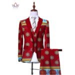 Blazers 3 Piece Retro Suit Gentleman African Clothing