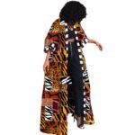 African ethnic style ladies jacket trench coat