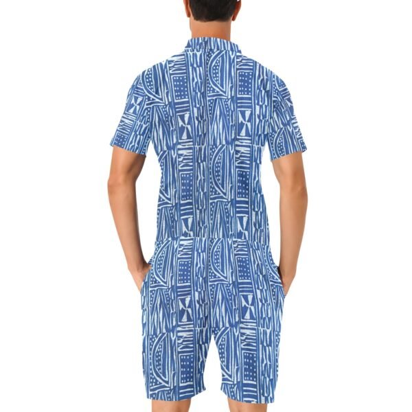 Men's Short Sleeve Jumpsuit (Sets 16)