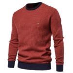 Knitted Round Neck Pullover