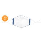 Housse anti-poussière en tissu de coton avec bande réglable(ModèleM04)(30 PCS Filtres inclus)