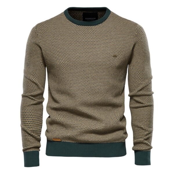 Knitted Round Neck Pullover