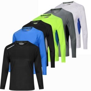 Chemise de sport respirante à manches longues