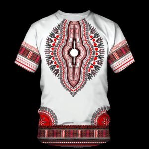 African Print Casual Men's T-Shirt