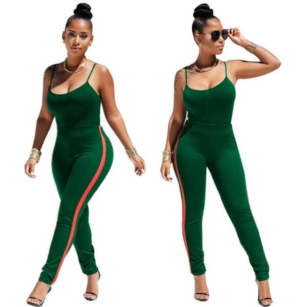Two piece set tracksuit Plus size top and pants