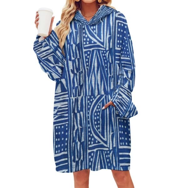 Women's Adult Hooded Blanket Shirt