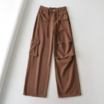 Korean style cargo oversize pants