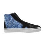 Men's High Top Canvas Shoes (Model E001-1)