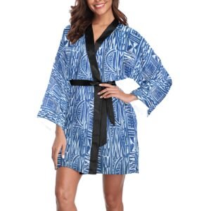 Women's Long Sleeve Kimono Robe