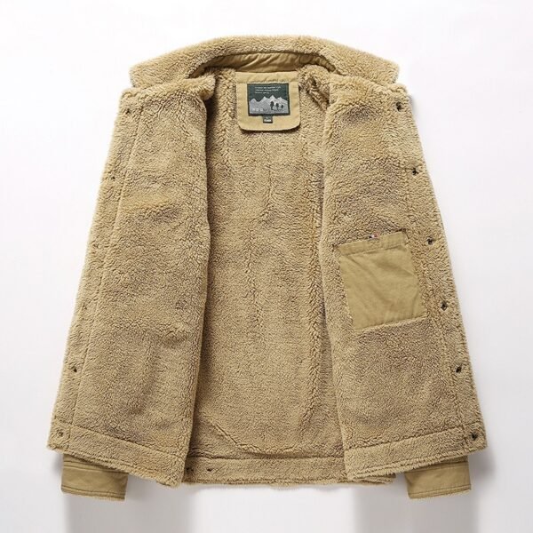 Cotton Plush Thickened Jacket Coat