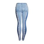 Slim Jeans mit Fransen (Größe 34-46)