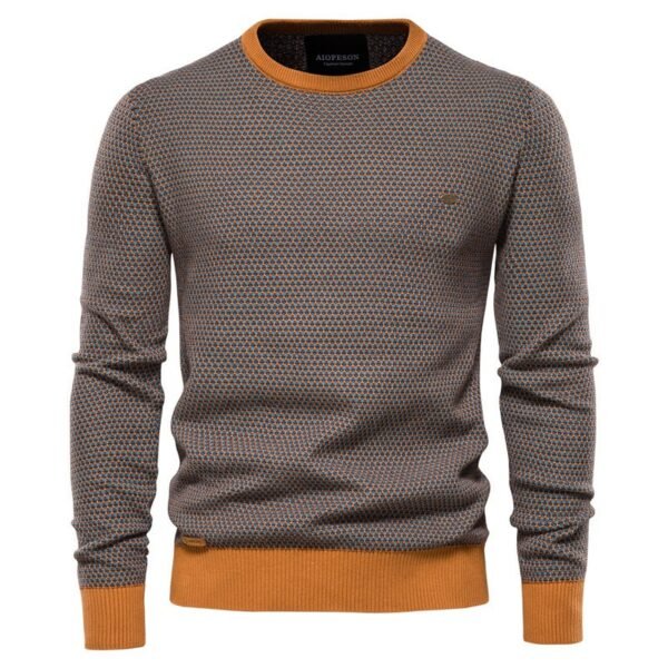 Knitted Round Neck Pullover