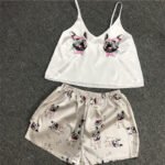 Animal Cartoon Print Lovely Sleepwear