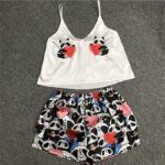 Tier Cartoon Druck Lovely Sleepwear