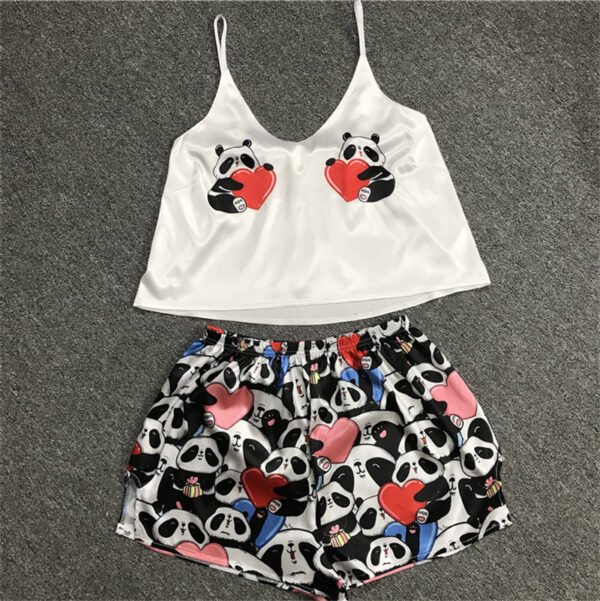 Animal Cartoon Print Lovely Sleepwear