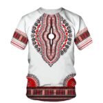 T-shirt homme décontracté à imprimé africain