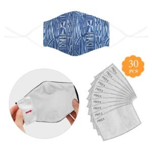 Cotton Fabric Dust Cover With Adjustable Strip(ModelM04)(30 PCS Filters Included)
