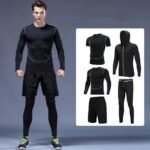 Hiver Training Tight Fast Dry Night Morning Running Spring and Fall Fitness Clothes