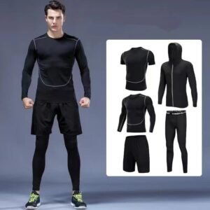 Hiver Training Tight Fast Dry Night Morning Running Spring and Fall Fitness Clothes