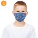 Housse anti-poussière en tissu de coton avec bande réglable(ModèleM04)(30 PCS Filtres inclus)