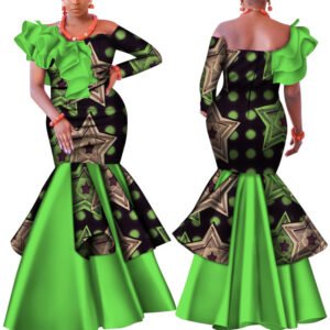 Hochzeitspartykleider Traditionelle afrikanische Kostüme