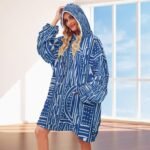 Women's Adult Hooded Blanket Shirt