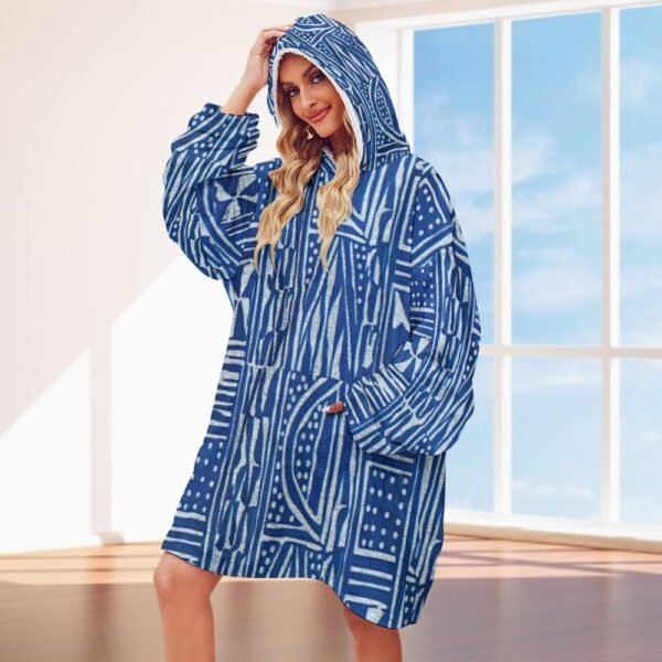 Women's Adult Hooded Blanket Shirt