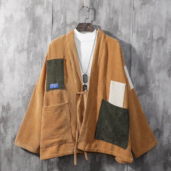 Corduroy Shirt Coat For Men