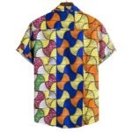 African Ethnic Style Printed Short-sleeved Shirt