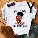 African Black Girl Print Short-sleeved T-shirt Women