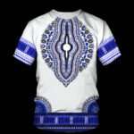 Sommer 3D Afrikanischer Druck Lässiges Herren T-Shirt