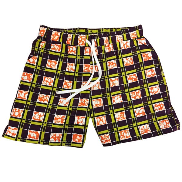 African Wax Cloth Summer Cool Ladies Shorts