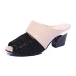 Sandalen und Pantoffeln Frauen Sommer High Heel Fisch Mund Sandalen