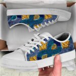 Summer Canvas Shoes With Low White Background