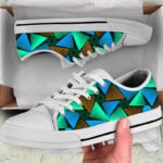 Summer Canvas Shoes With Low White Background