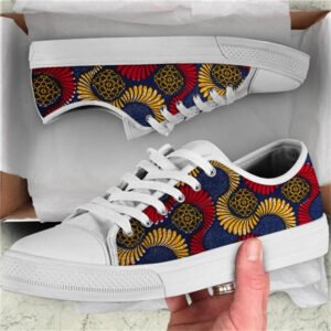 Summer Canvas Shoes With Low White Background