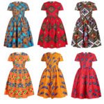 African Style Summer New Short-sleeved Dress